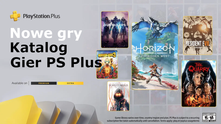 PS Plus Extra i PS+ Premium - darmowe gry - luty 2023